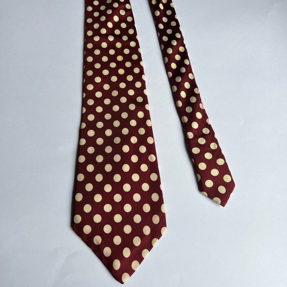 Pierre Clarence Polkadot Tie - Picture 3 of 4
